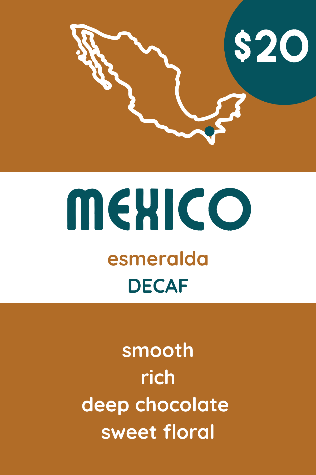 Decaffeinated Mexican Esmeralda EA
