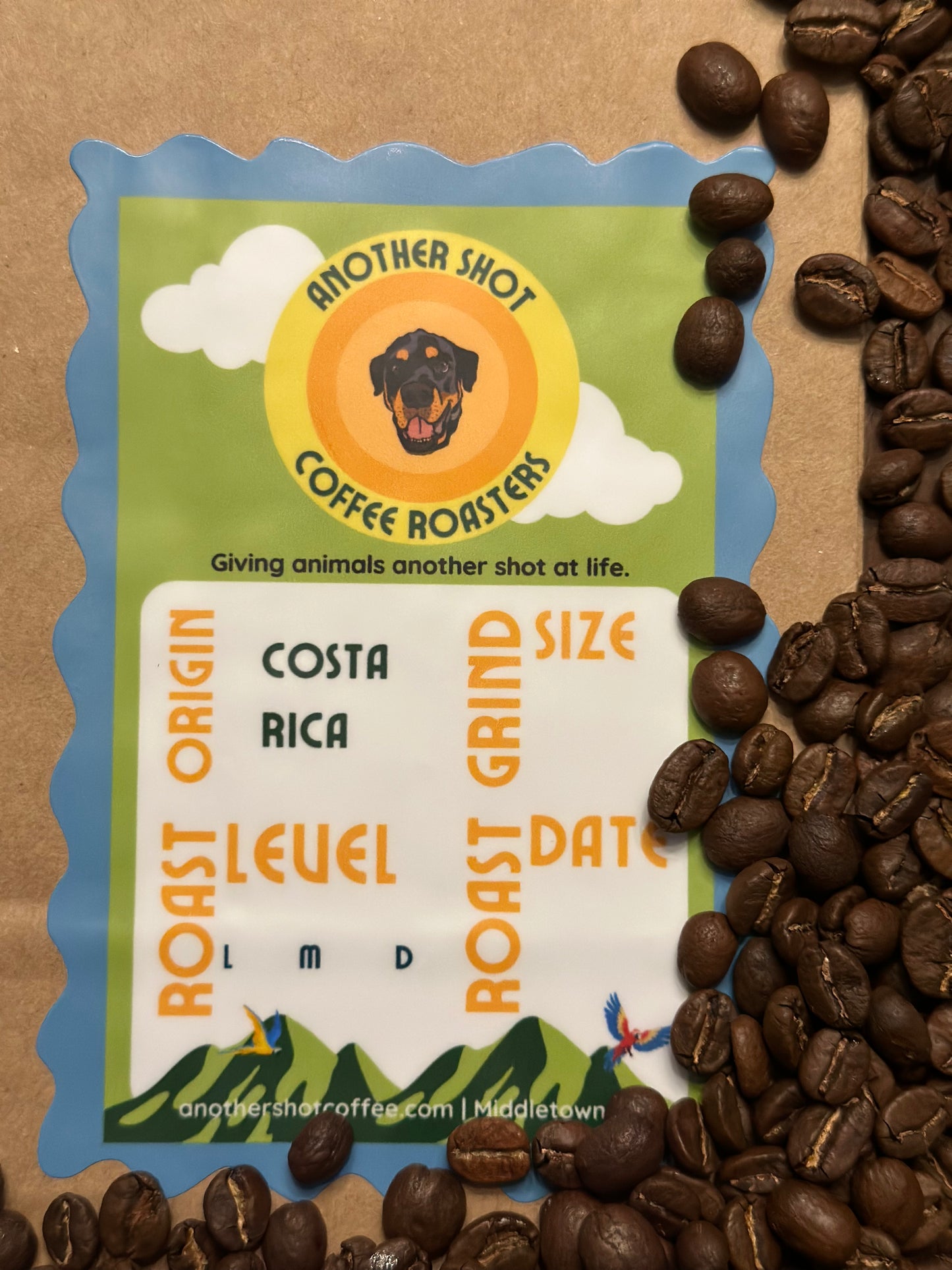 Costa Rica Don Oscar 1800 - Fruit, Chocolate, Honey